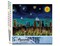 Figured'Art Paint by Numbers for Adults Starry Night with Animals 16"x20" - Craft Art Painting DIY Kit Rolled Canvas without frame